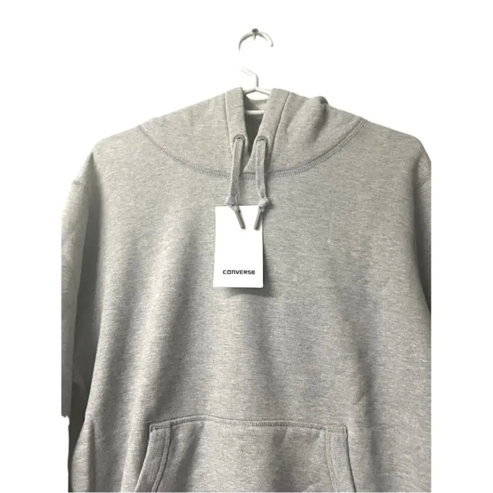 NWT! Converse Essential‎ Pullover Hoodie Boys grey X-LARGE